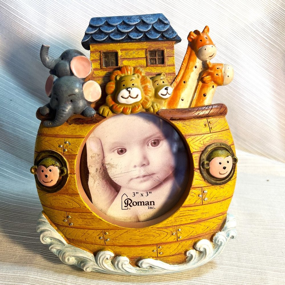 New Noah's Ark Baby Frame